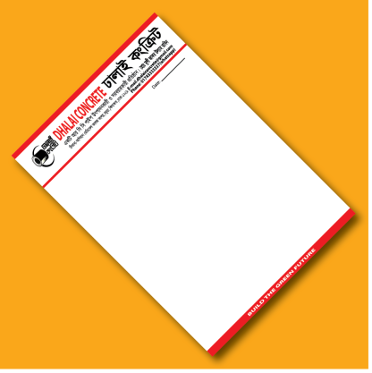 Business Pad/ Letter head 2 color