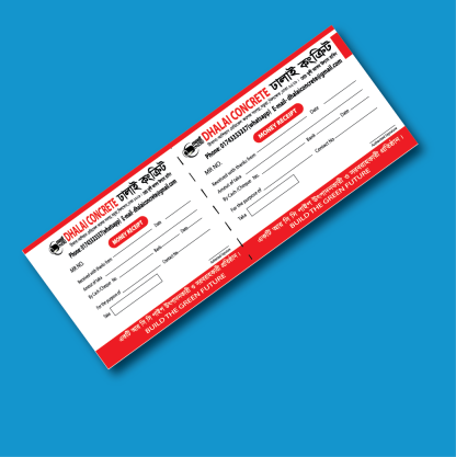 Money Receipt 2 color