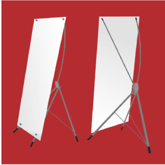 x stand Banner