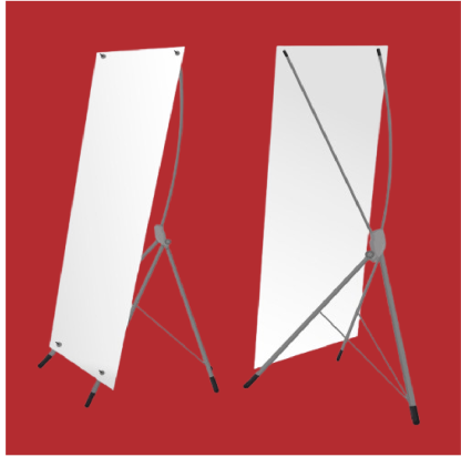 x stand Banner